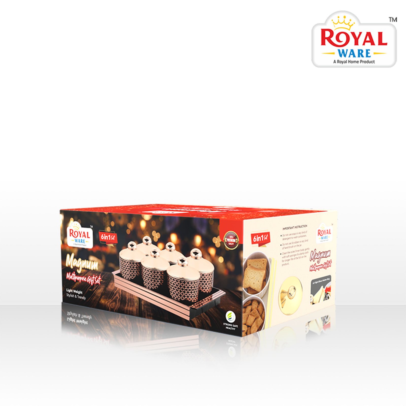 ROYAL WARE - 3D CGI Product Packaging & Brand Design by Spartan Branding Studio
