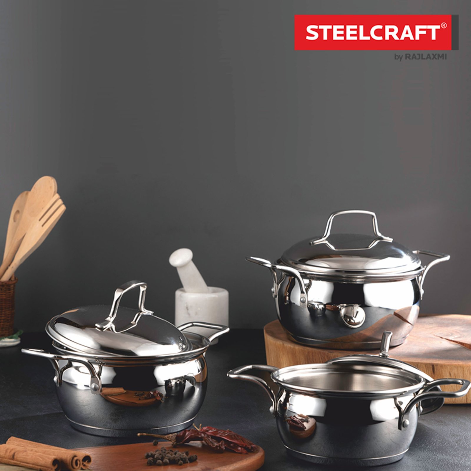 STEELCRAFT - 3D CGI Product Packaging & Brand Design by Spartan Branding Studio