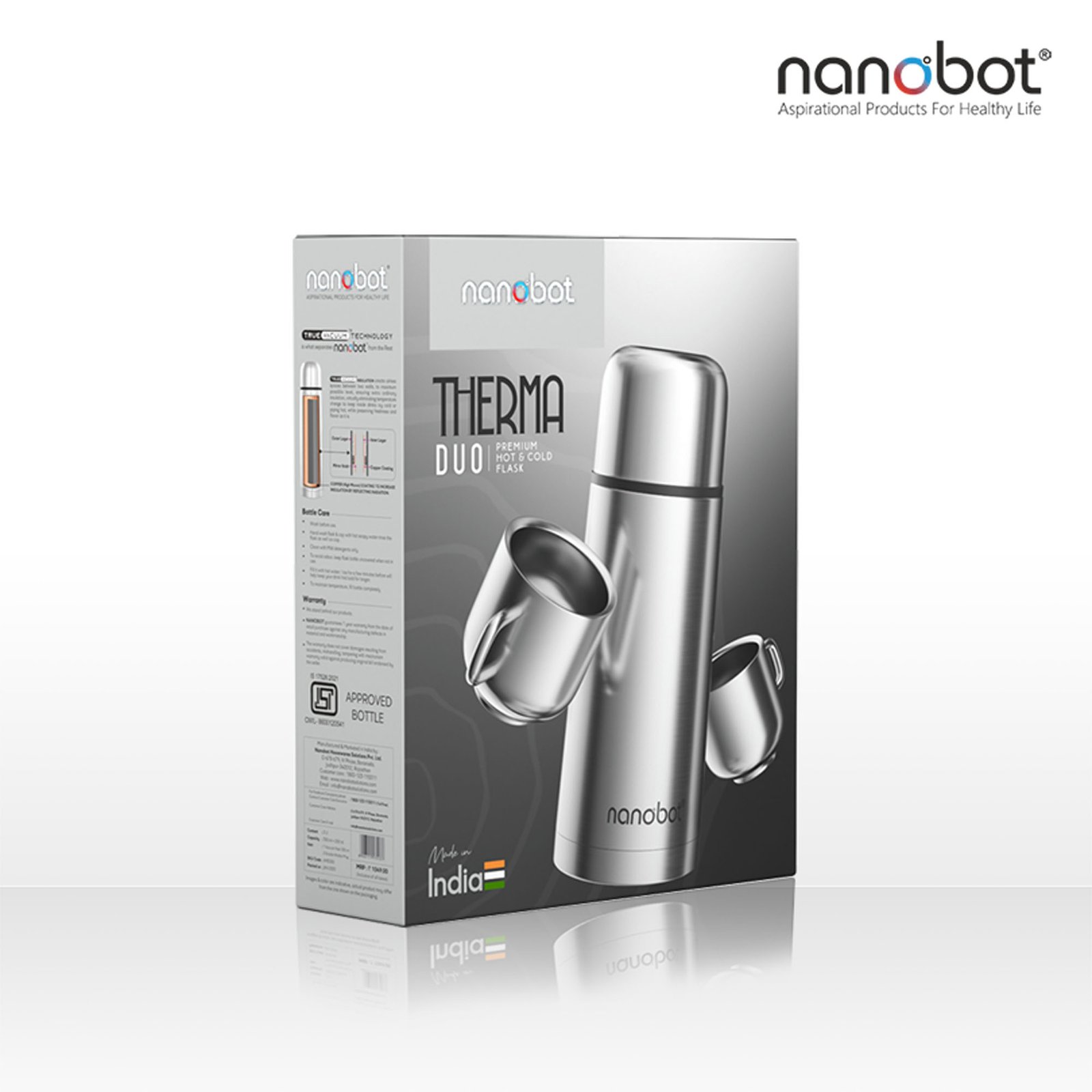 nanobot 3D Design & Packaging Showcase by Spartan Branding Studio