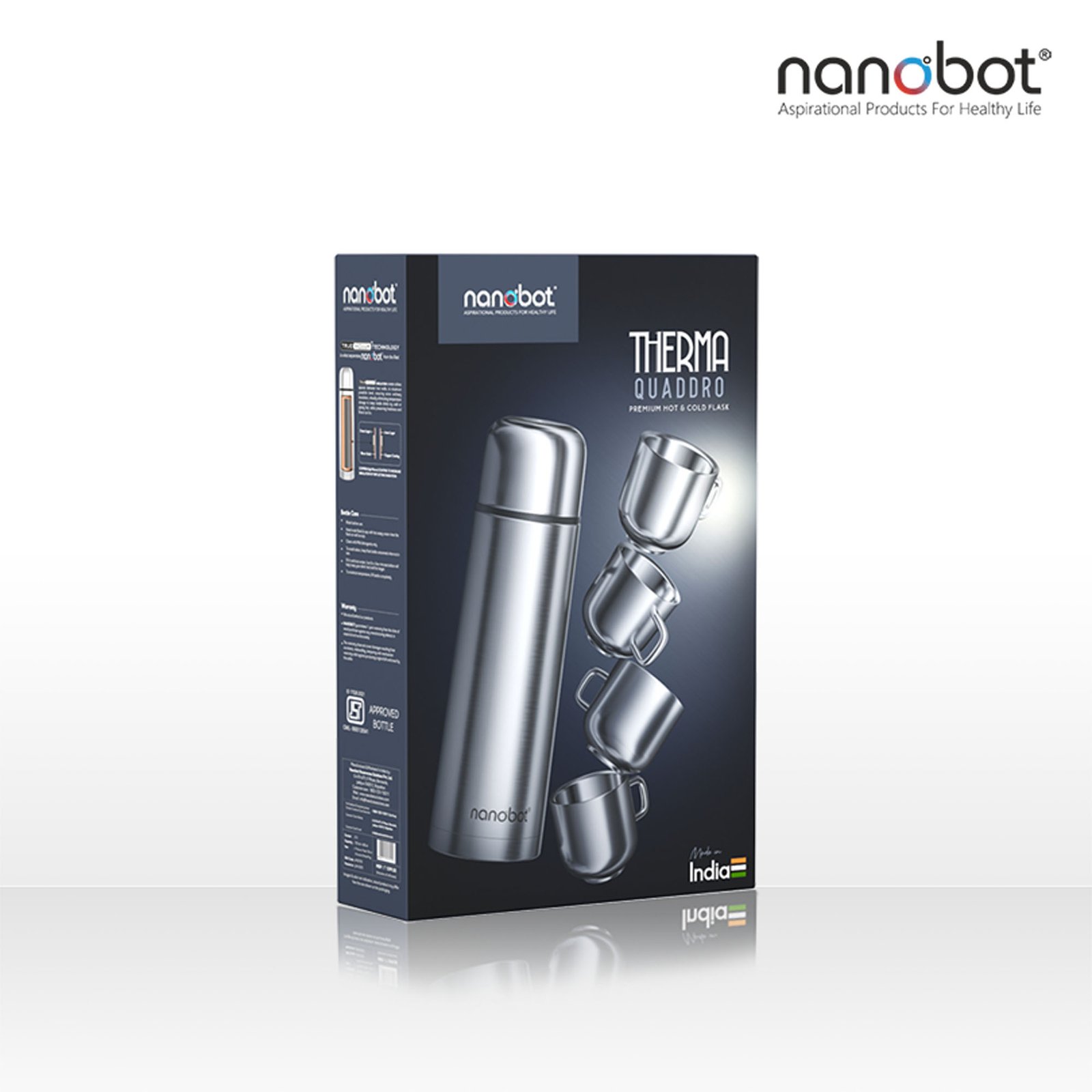 nanobot 3D Design & Packaging Showcase by Spartan Branding Studio