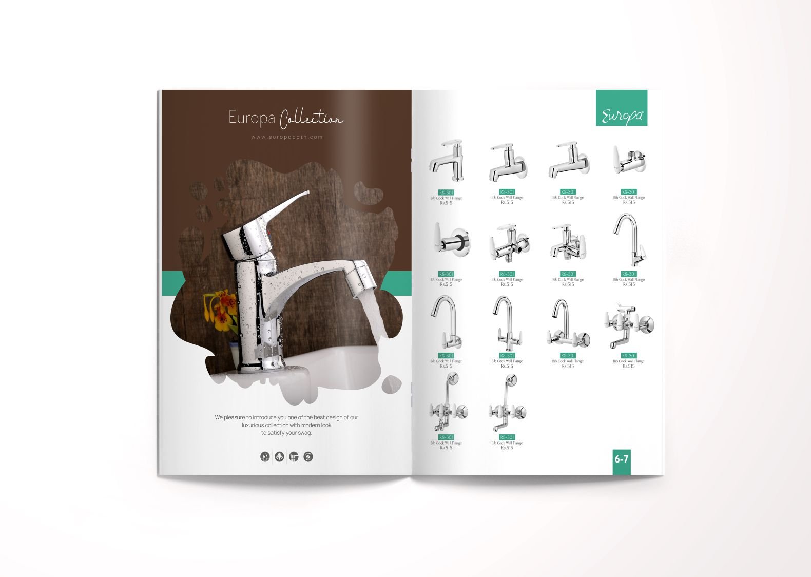 Europa Catalogue Design - Spartan Branding | Creative Services