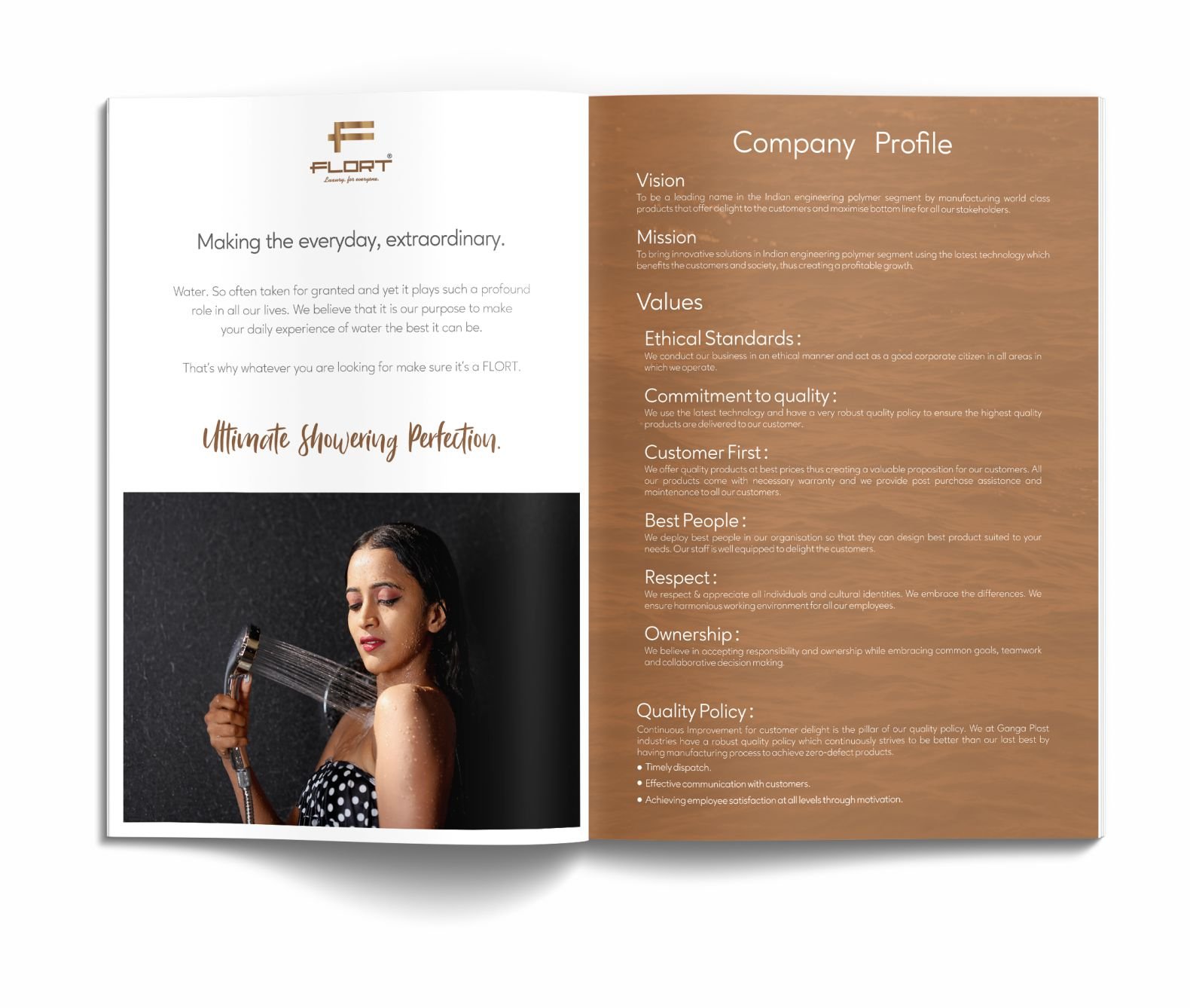 Flort Catalogue Design - Spartan Branding | Spartan Branding