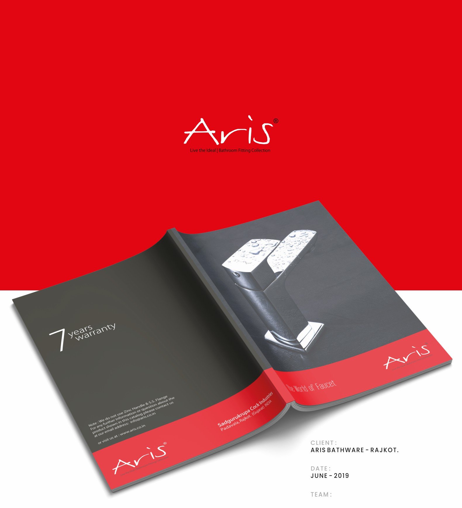 Aris Catalogue Design | Spartan Branding
