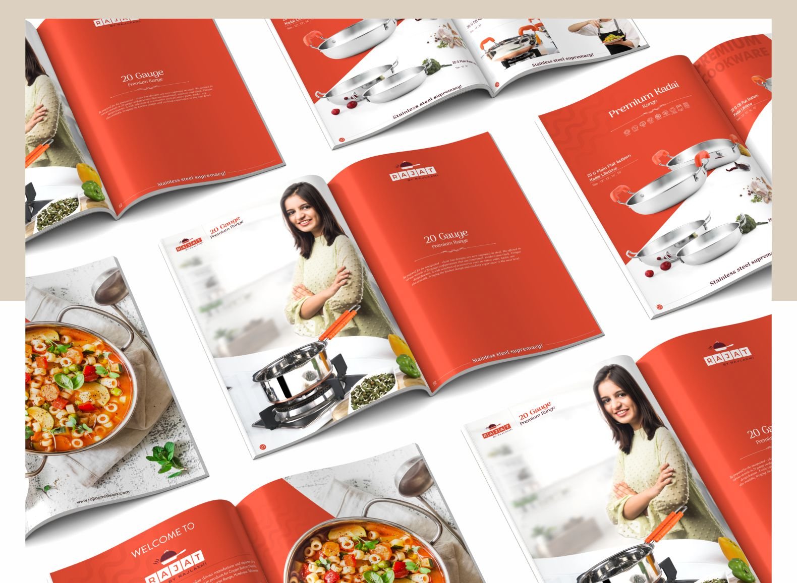 Rajat Catalogue Design - Spartan Branding | Digital Branding